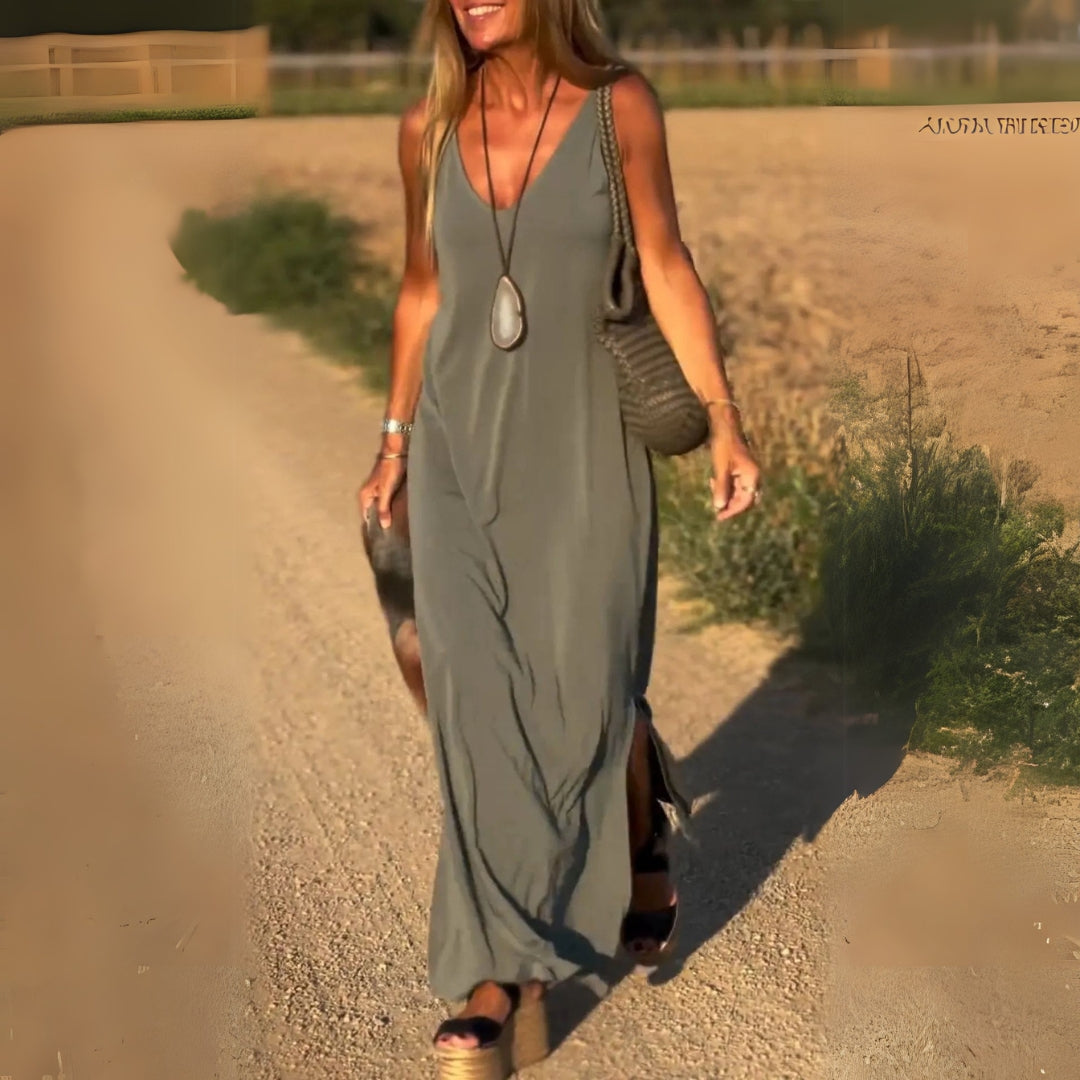 Arietta - Robe Maxi Confort Sans Effort